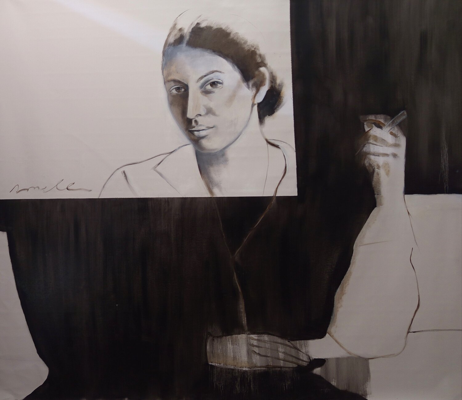 TRITTICO 1 Rossana Borzelli Original painting for sale