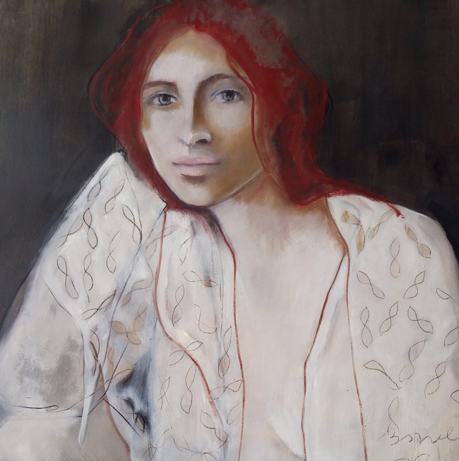TI ASCOLTO Rossana Borzelli Original painting for sale