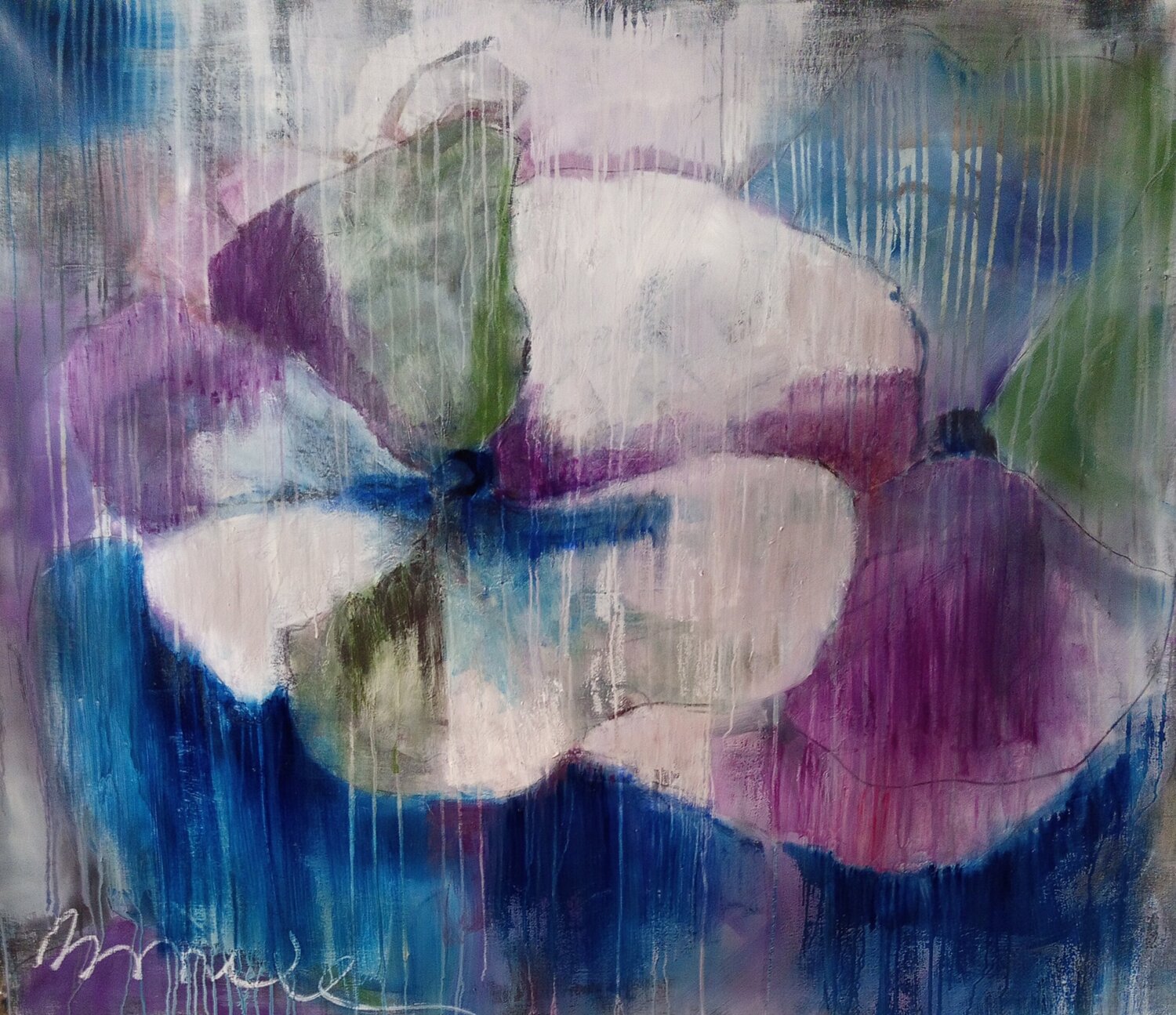 NATURA 18 Rossana Borzelli Original painting for sale