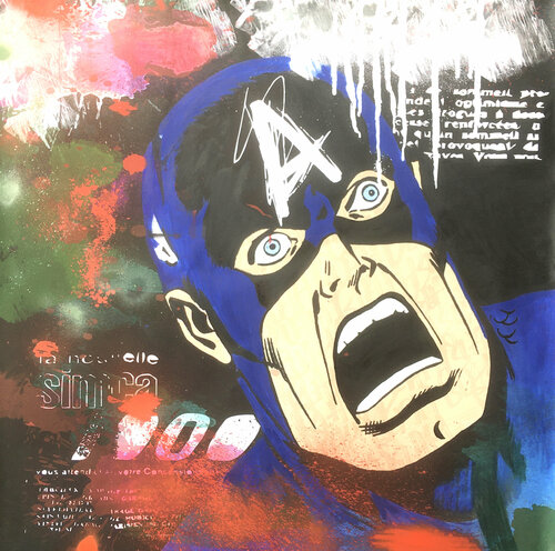 Amerifraid by Misako Street Art, Painting for Sale on Select