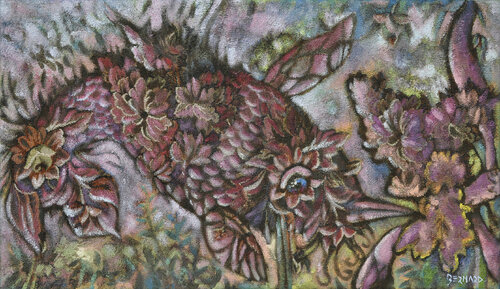Koilibrí by Jorge Bernard, Painting for Sale on Select