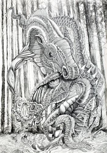 Tren Tren Filú vence a Kay Kay Filú by Jorge Bernard, Drawing for Sale on Select