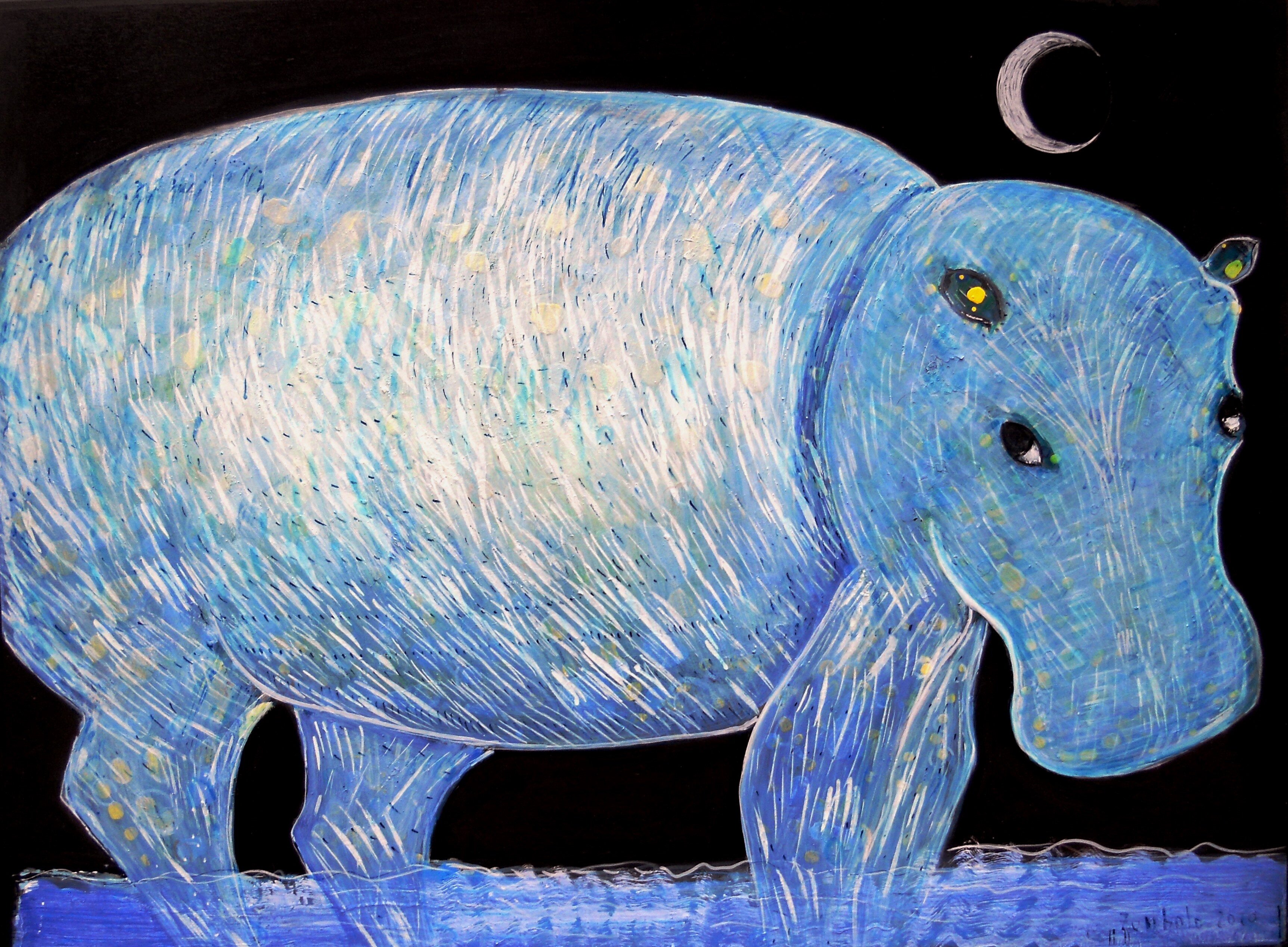 Topic Hippo paintings