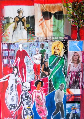 Hey John, how are you? by Giuseppe Zumbolo, Painting for Sale on Select