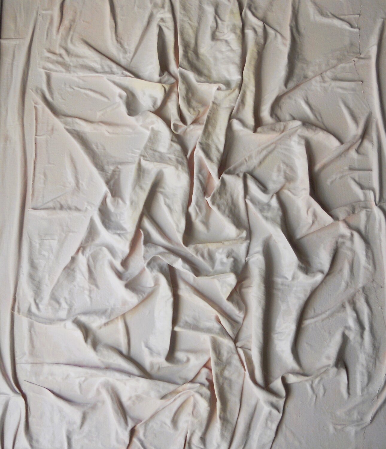 Monocromo bianco Giuseppe Zumbolo Original painting for sale