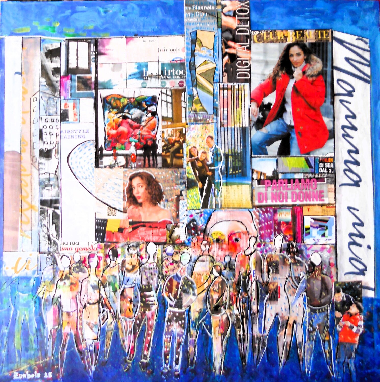 Fuori dall'inverno Giuseppe Zumbolo Original painting for sale