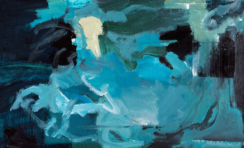 Collision II by Arlén Sánchez, Painting for Sale on Select