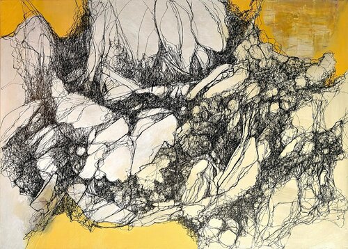 Walking In The Sun by Jörg Kuplens, Drawing for Sale on Select