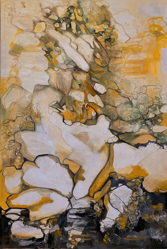 A Sprinkling of Good Energy by Jörg Kuplens, Painting for Sale on Select