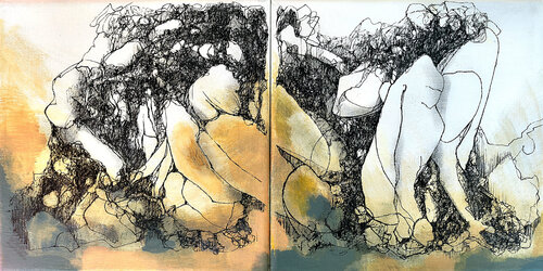 Woodhill by Jörg Kuplens, Drawing for Sale on Select