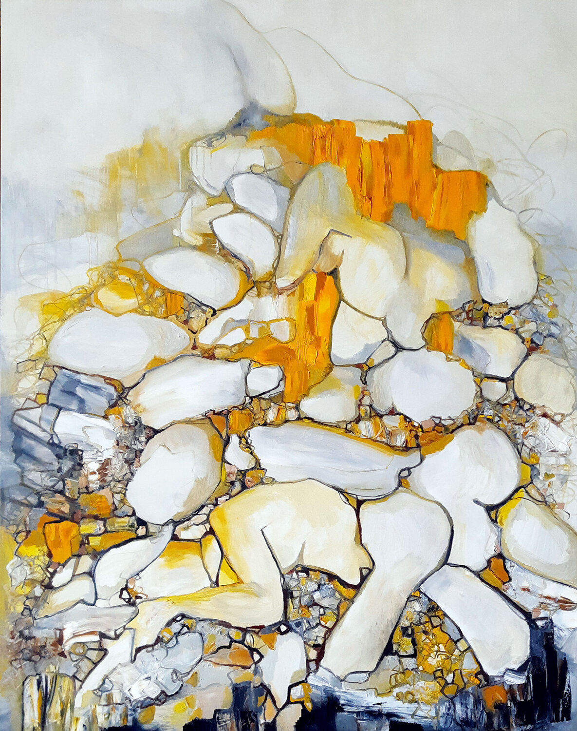 New Dawn Fades Jörg Kuplens Original painting for sale