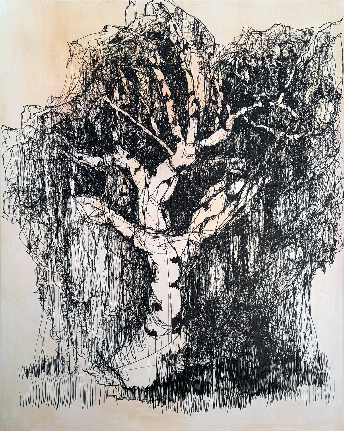 Spring tasting Jörg Kuplens Drawing for sale