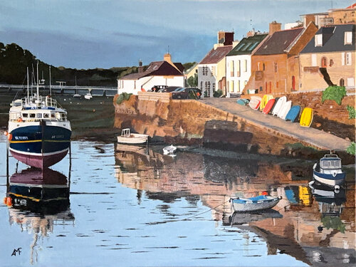 Le Conquet by Arnaud Feuga, Painting for Sale on Select