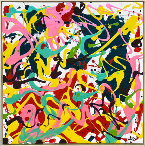 Abstract Anime by Charles Wallis, Painting for Sale on Select