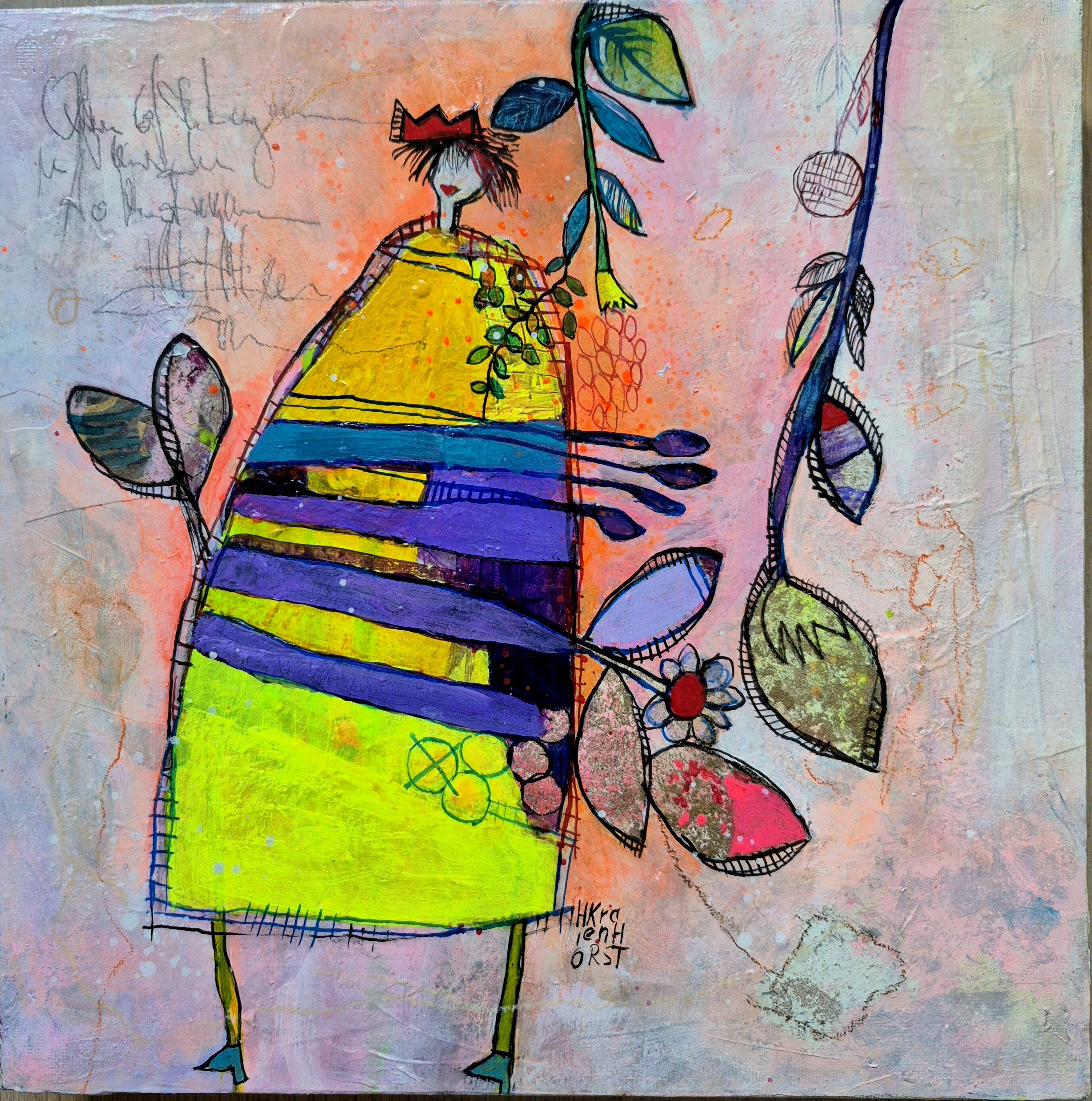 Yellow Flowergirl