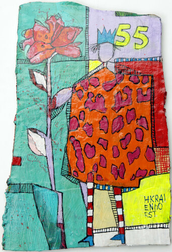 ARTmini_5 by Helmtrud Kraienhorst, Painting for Sale on Select