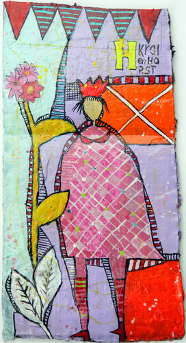 ARTmini_1 by Helmtrud Kraienhorst, Painting for Sale on Select