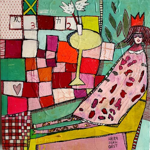 Coolness by Helmtrud Kraienhorst, Painting for Sale on Select