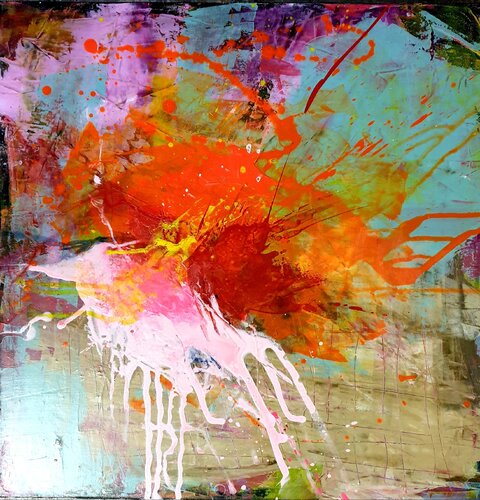 Lovestory by Helmtrud Kraienhorst, Painting for Sale on Select