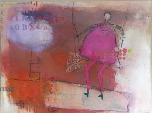 Freiheit by Helmtrud Kraienhorst, Painting for Sale on Select