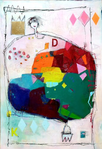 Games by Helmtrud Kraienhorst, Painting for Sale on Select