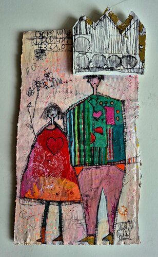ARTMINI 13 by Helmtrud Kraienhorst, Painting for Sale on Select