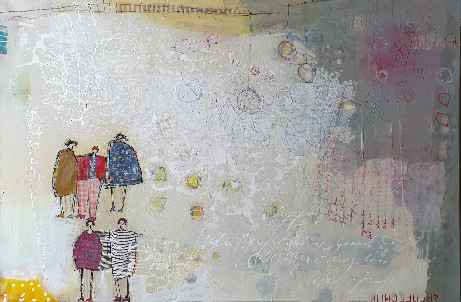 Spiele Helmtrud Kraienhorst Original painting for sale