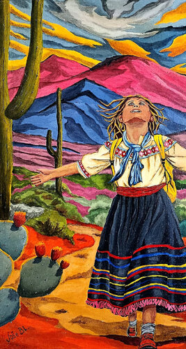Naci para ser Yo by José Blanco Lorenzo Blanco Lorenzo, Painting for Sale on Select