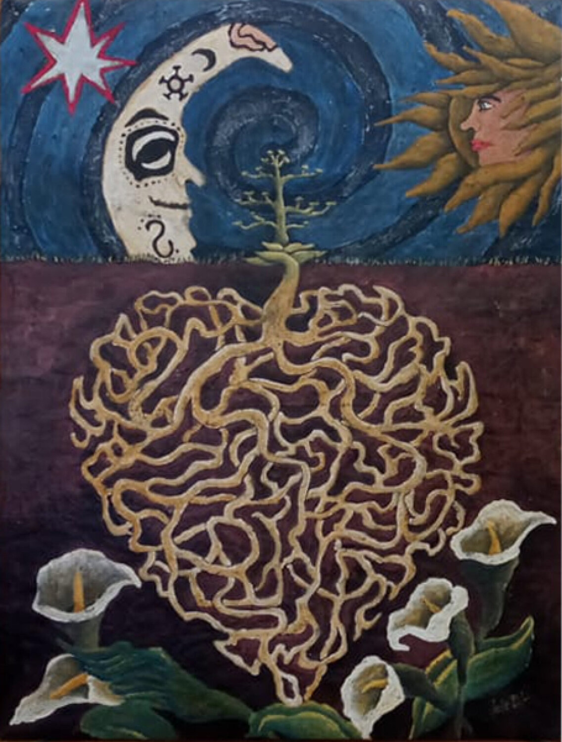 El Universo espera por ti José Blanco Lorenzo Blanco Lorenzo Original painting for sale