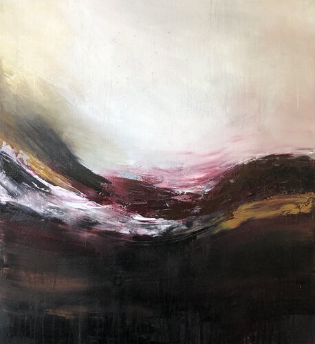 Senza te by Alessandra Marzatico, Painting for Sale on Select
