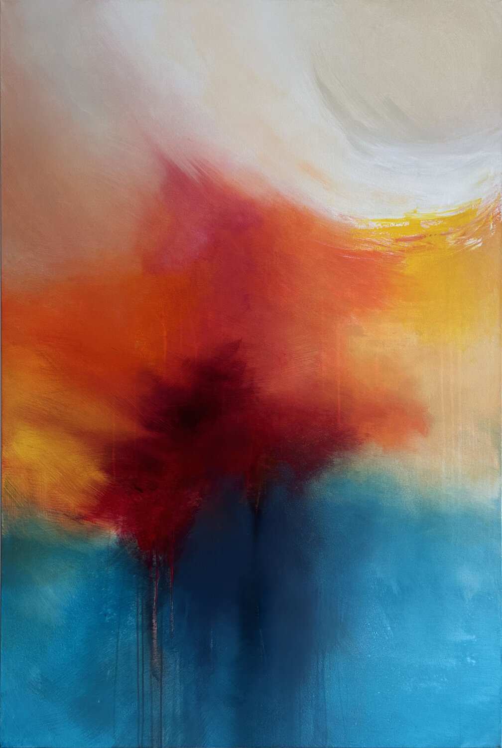 Gita in terra sarda Alessandra Marzatico Original painting for sale