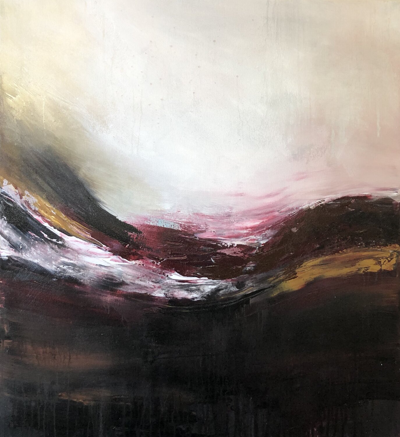 Senza te Alessandra Marzatico Original painting for sale