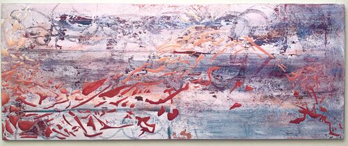Spring petals by Wendy van Putten, Painting for Sale on Select