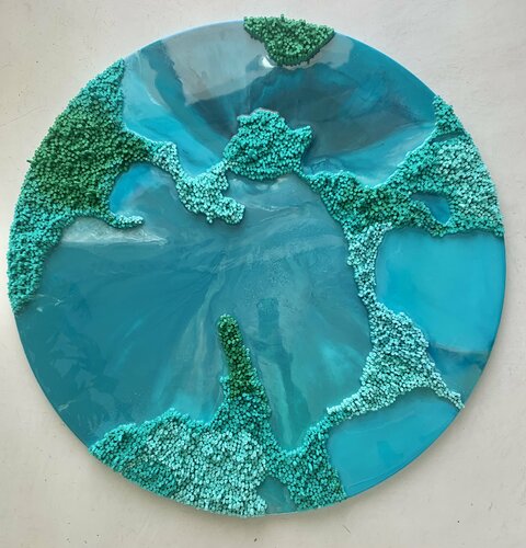 From up high by Wendy van Putten, Painting for Sale on Select