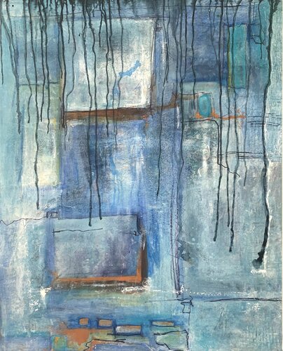 Urban streets by Wendy van Putten, Painting for Sale on Select