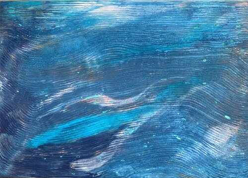 Waves by Wendy van Putten, Painting for Sale on Select