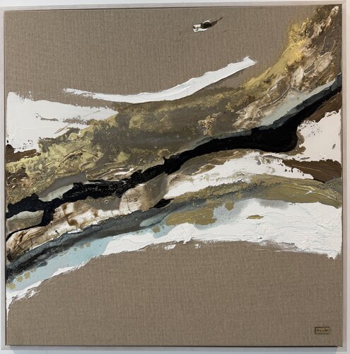 Go with the flow 2 by Wendy van Putten, Painting for Sale on Select