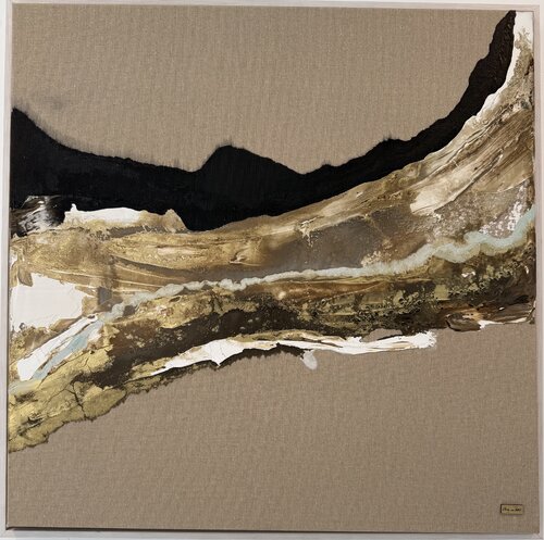 Go with the flow 1 by Wendy van Putten, Painting for Sale on Select