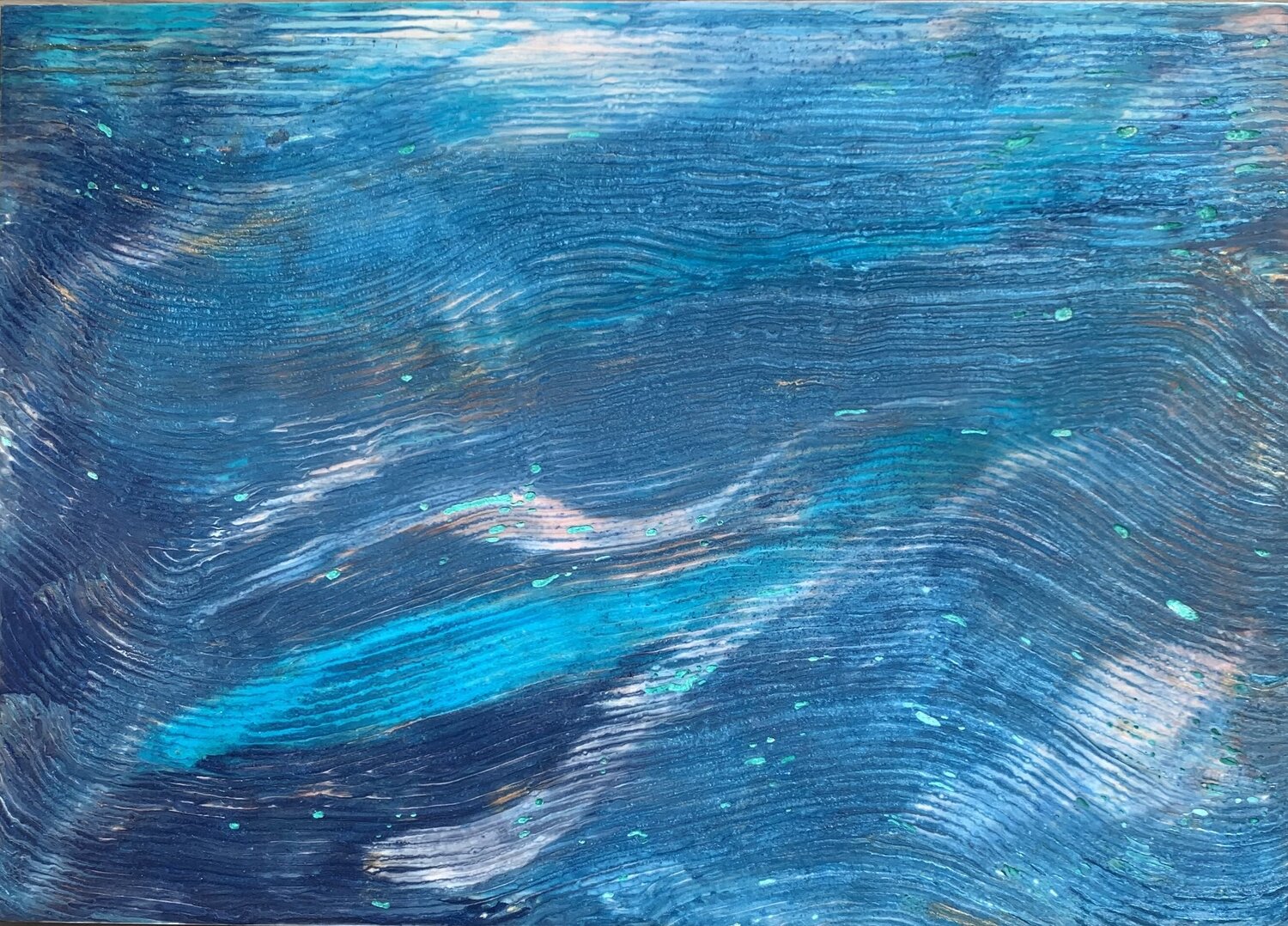Waves Wendy van Putten Original painting for sale