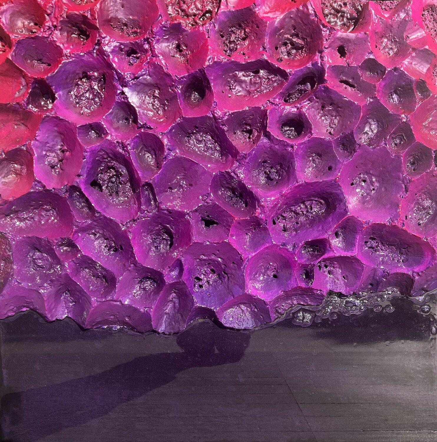 Royal pink Wendy van Putten Sculpture for sale