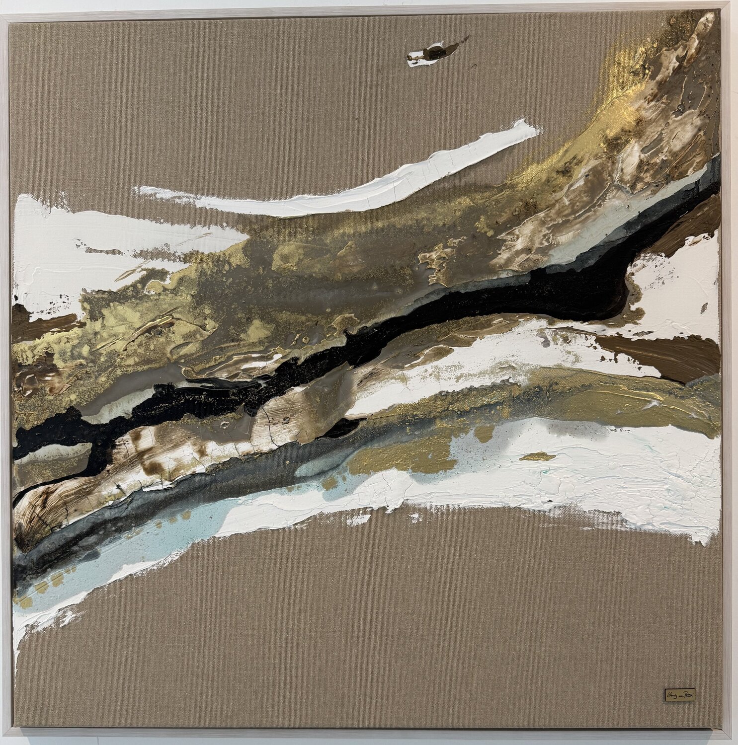 Go with the flow 2 Wendy van Putten Original painting for sale