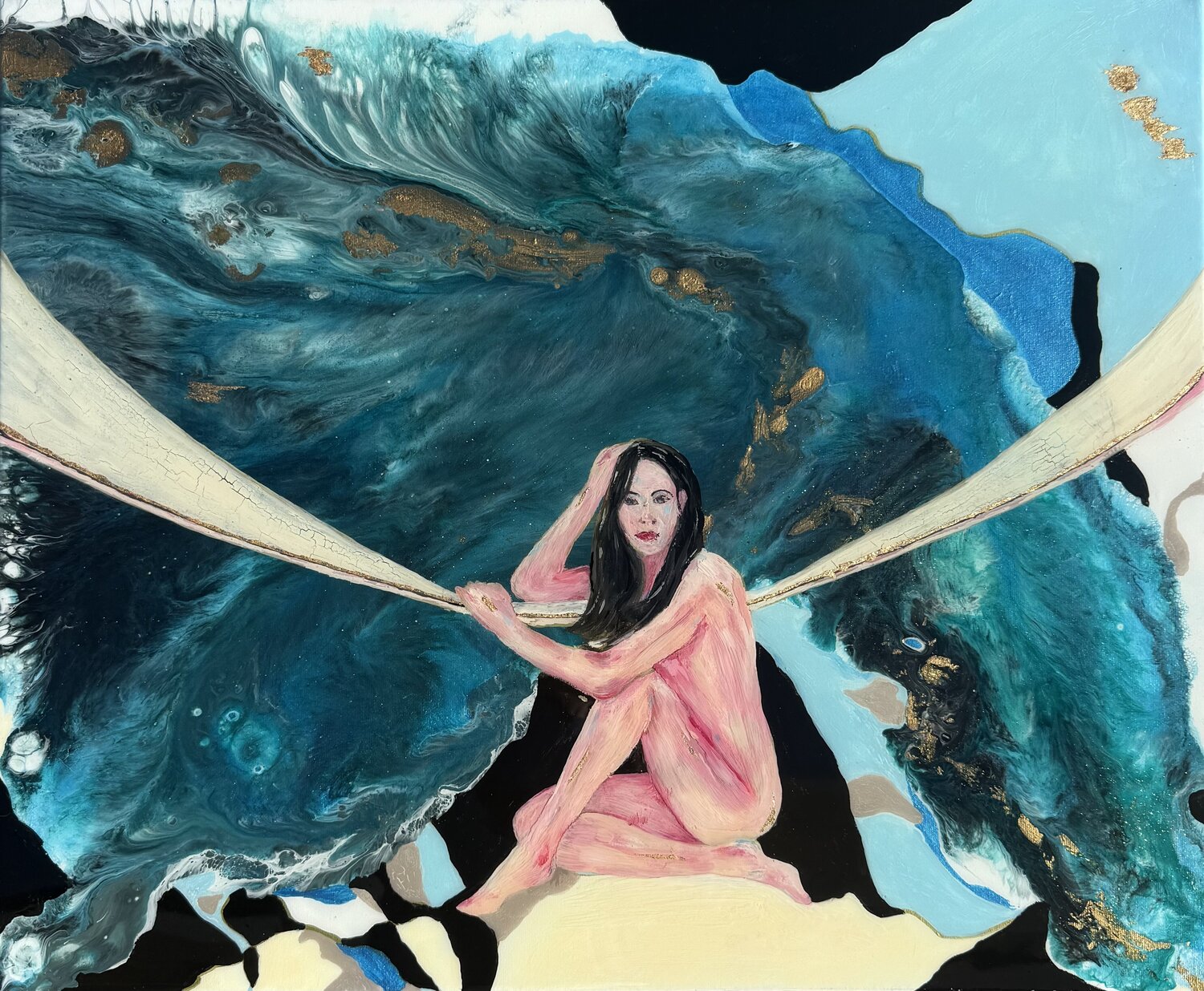 The path she chose Wendy van Putten Original painting for sale