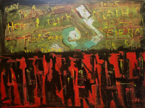 ERASURE by Christine Sharp, Painting for Sale on Select