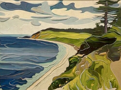 SUMMER BREEZE…Giclee on Paper by Christine Sharp, Painting for Sale on Select