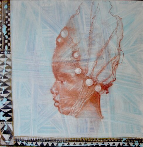Pe Colonial Study by Simona Marziani, Painting for Sale on Select