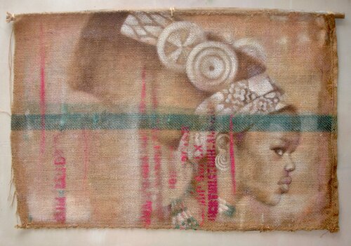 Afica Pre Coloniale by Simona Marziani, Painting for Sale on Select