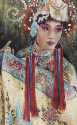 Where is China by Simona Marziani, Painting for Sale on Select
