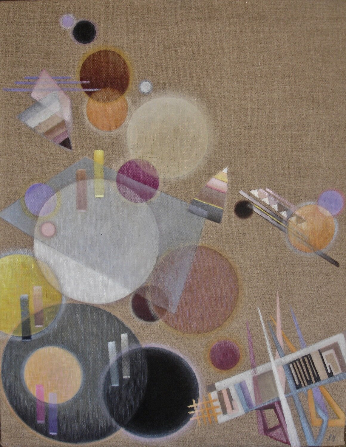 Countless Circles Simona Marziani Original painting for sale