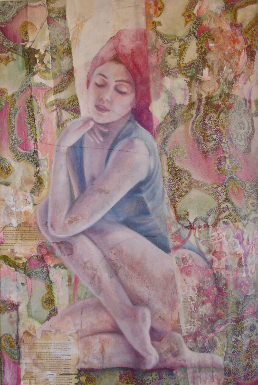 Hammam Simona Marziani Original painting for sale