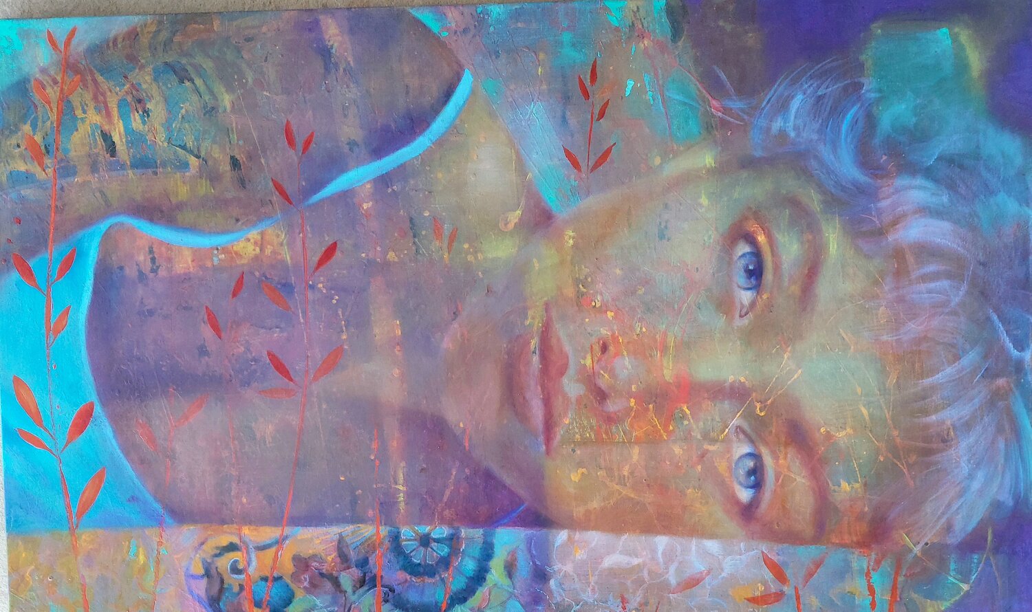 Luz y Sombra Simona Marziani Original painting for sale